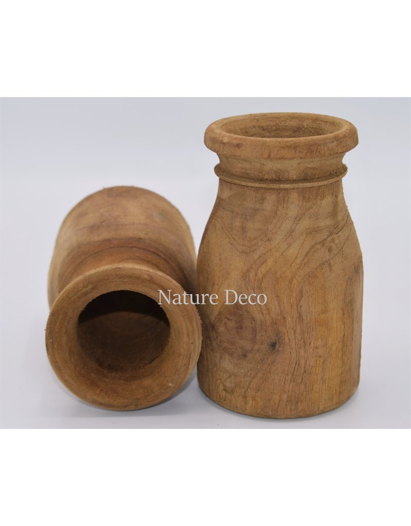 . Wooden pot/jug nr2