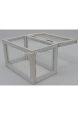 . Display box white medium 23x14x16,2 cm (LxWxH)