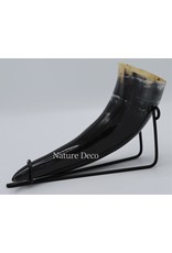 . Drinking horn pedestal