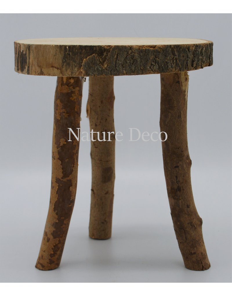 . Mini table wood - domebase 20x20 cm