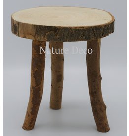 . Mini table wood - domebase