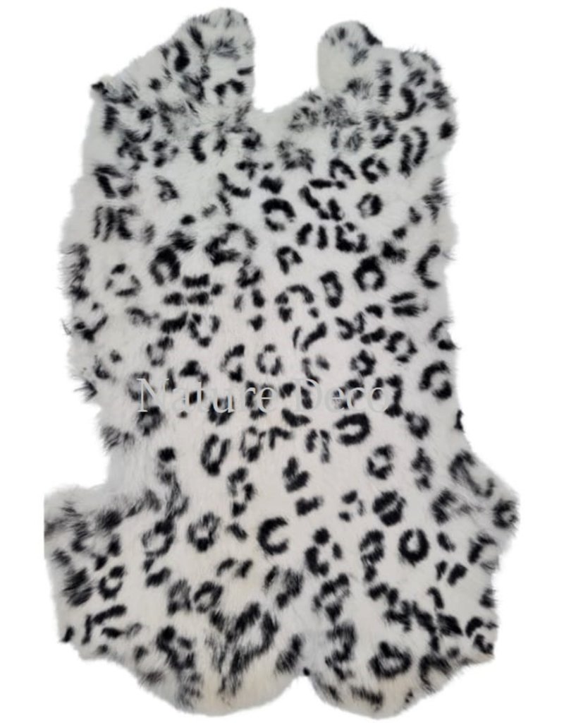 . Rabbitskin "snow leopard"