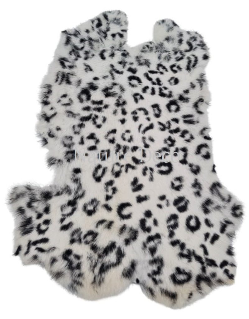 . Rabbitskin "snow leopard"