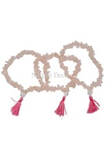 . Bracelet Rose quartz with floss