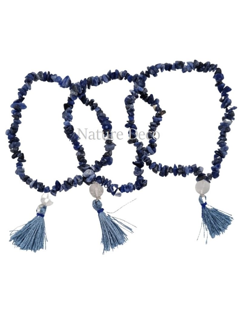 . Bracelet sodalite with floss