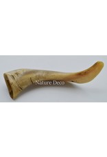 Nature Deco Schaap hoorn gepolijst blond