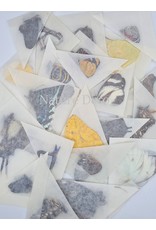 . Unmounted / dried  Peru mix 10 pieces