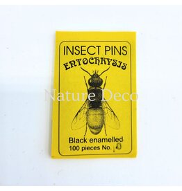 . Insectenspelden black pins maat 0