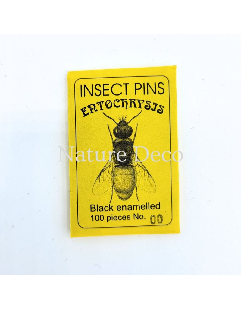 . Insect pins black pins size 00
