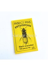 . Insect pins black pins size 00