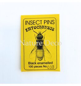 . Insect pins black pins size 000