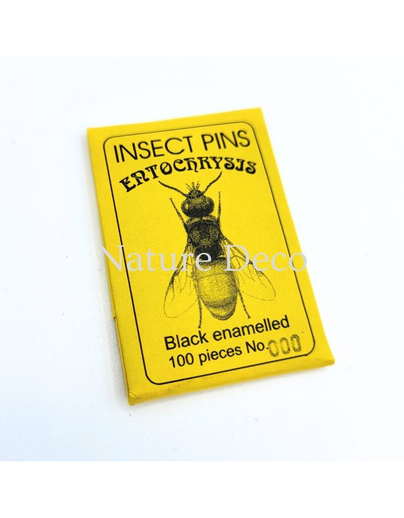 . Insect pins black pins size 000