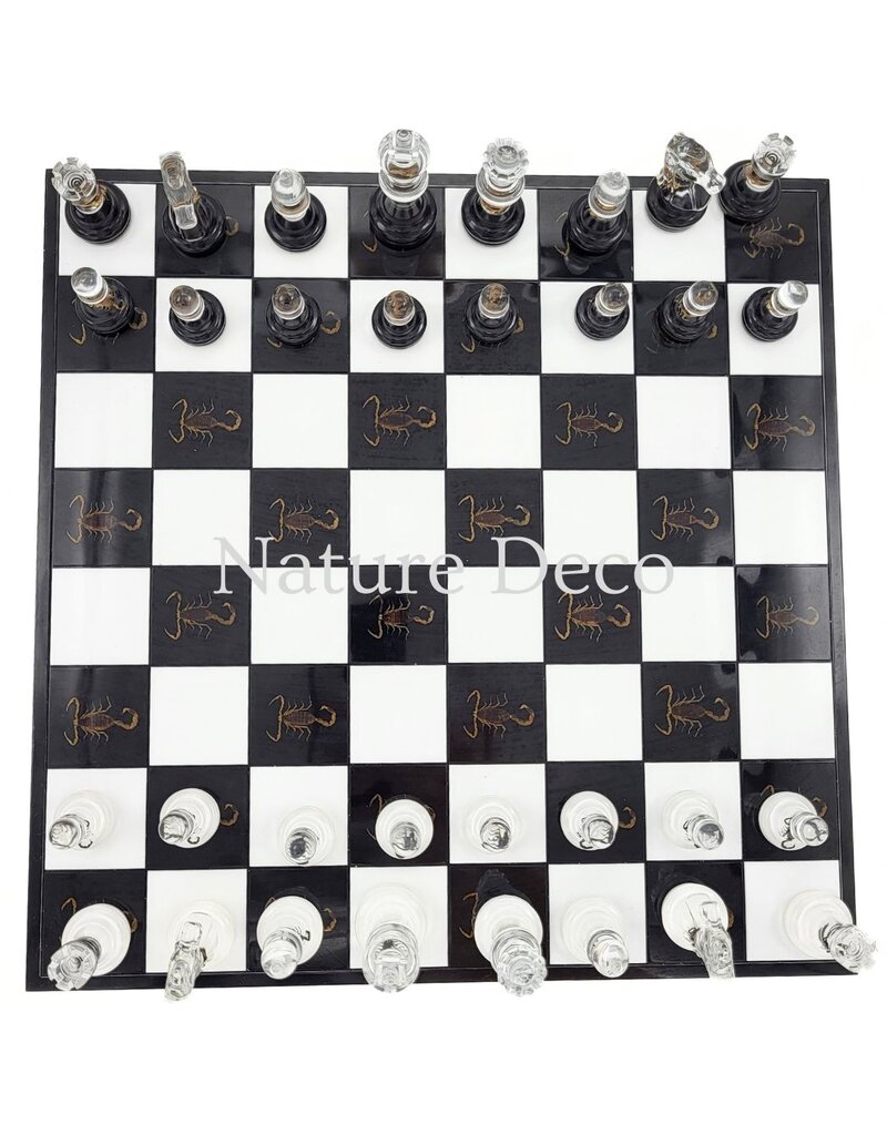. Scorpion chess set 30 x 30 cm