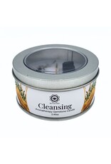 . Aromatherapie edelsteen kaars Cleansing Sandalwood