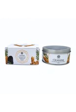 . Aromatherapie edelsteen kaars Cleansing Sandalwood