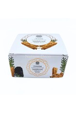 . Aromatherapie edelsteen kaars Cleansing Sandalwood