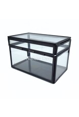 . Medium black display box 8.5 x 13.5 x 8.5 cm