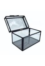 . Medium black display box 8.5 x 13.5 x 8.5 cm