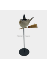 Nature Deco Witch pufferfish on a stand