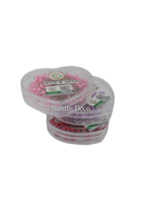 . Head pins in a heart-shaped box  120 pieces