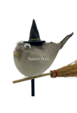 Nature Deco Witch pufferfish on a stand