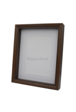 Nature Deco Extra diepe Elegante Lijst Donkerbruin 20 x 25 x 4,5cm