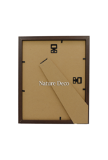 Nature Deco Extra deep Elegant Frame Dark Brown 20 x 25 x 4,5cm