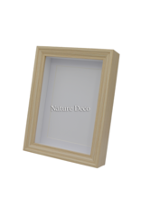 Nature Deco Extra deep Elegant Frame light brown 13 x 18 x 4,5cm