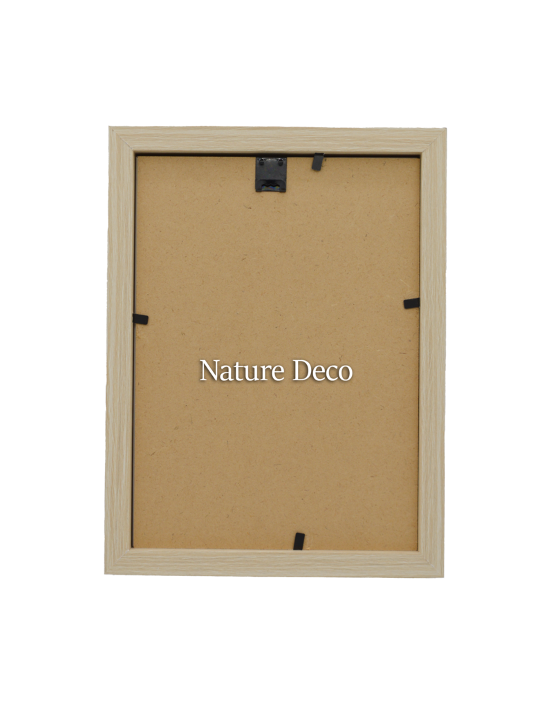Nature Deco Extra deep Elegant Frame light brown 13 x 18 x 4,5cm