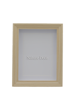 Nature Deco Extra deep Elegant Frame light brown 13 x 18 x 4,5cm