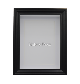 Nature Deco Extra diepe Elegante Lijst Zwart 13 x 18 x 4,5cm