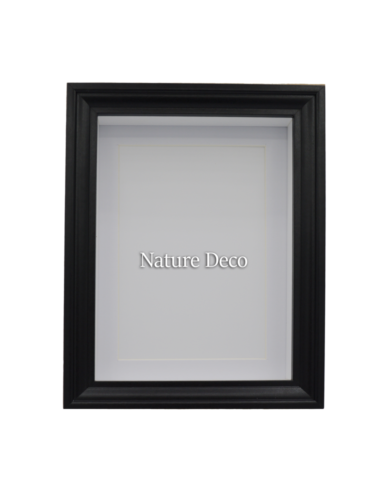 Nature Deco Extra deep Elegant Frame Black 13 x 18 x 4,5cm