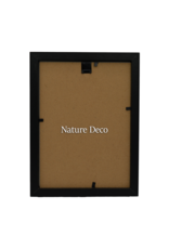 Nature Deco Extra diepe Elegante Lijst Zwart 13 x 18 x 4,5cm