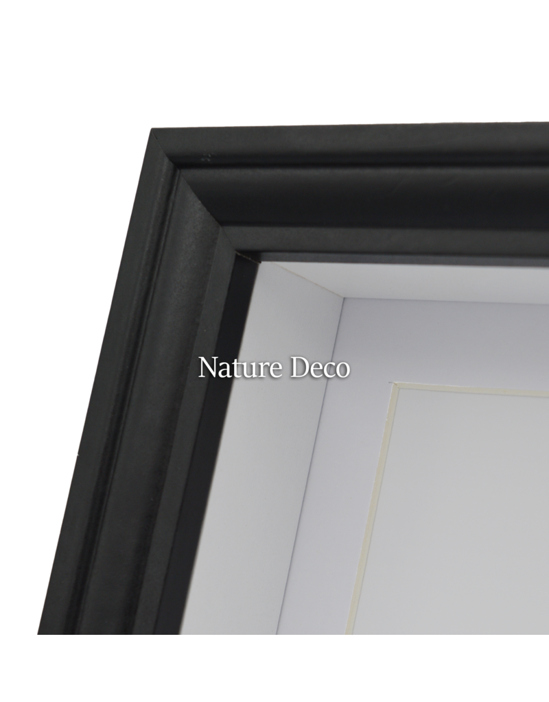 Nature Deco Extra deep Elegant Frame Black 13 x 18 x 4,5cm