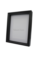 Nature Deco Extra diepe Elegante Lijst Zwart 20 x 25 x 4,5cm