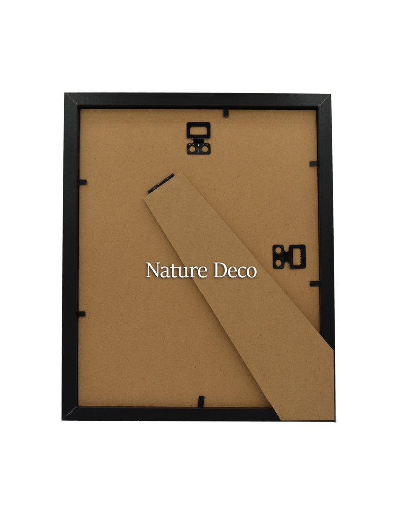 Nature Deco Extra diepe Elegante Lijst Zwart 20 x 25 x 4,5cm