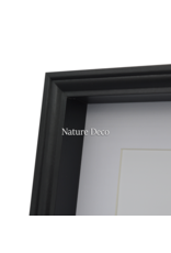 Nature Deco Extra diepe Elegante Lijst Zwart 20 x 25 x 4,5cm