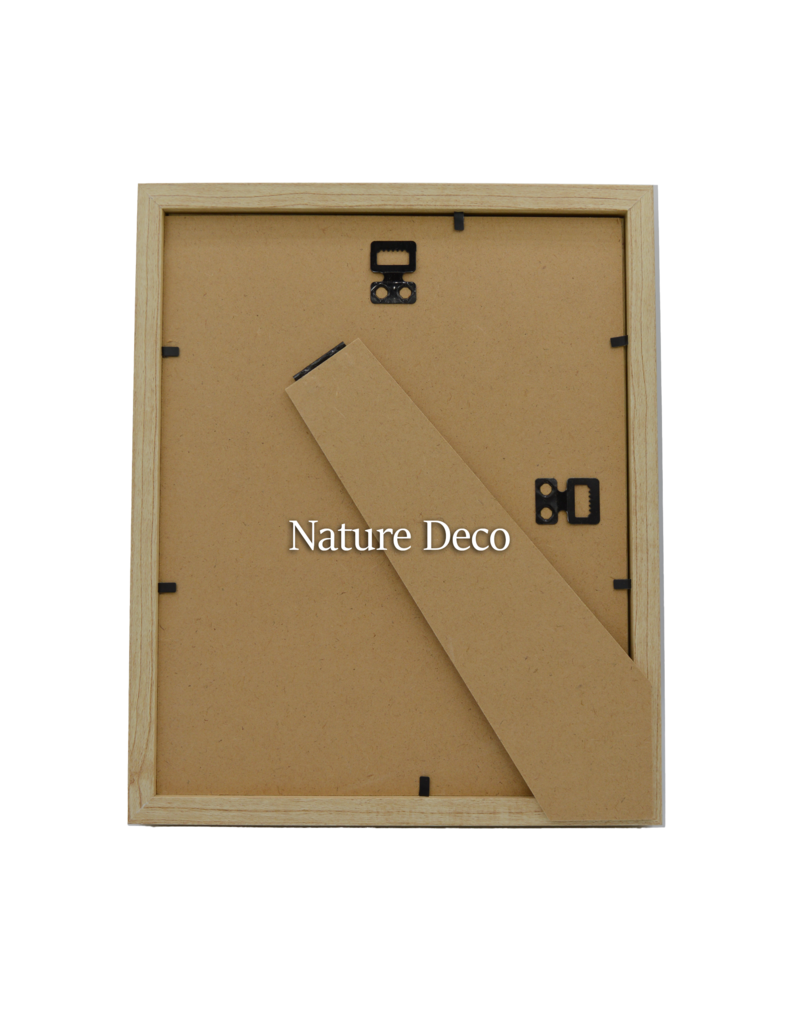 Nature Deco Extra diepe Elegante Lijst Lichtbruin 20 x 25 x 4,5cm