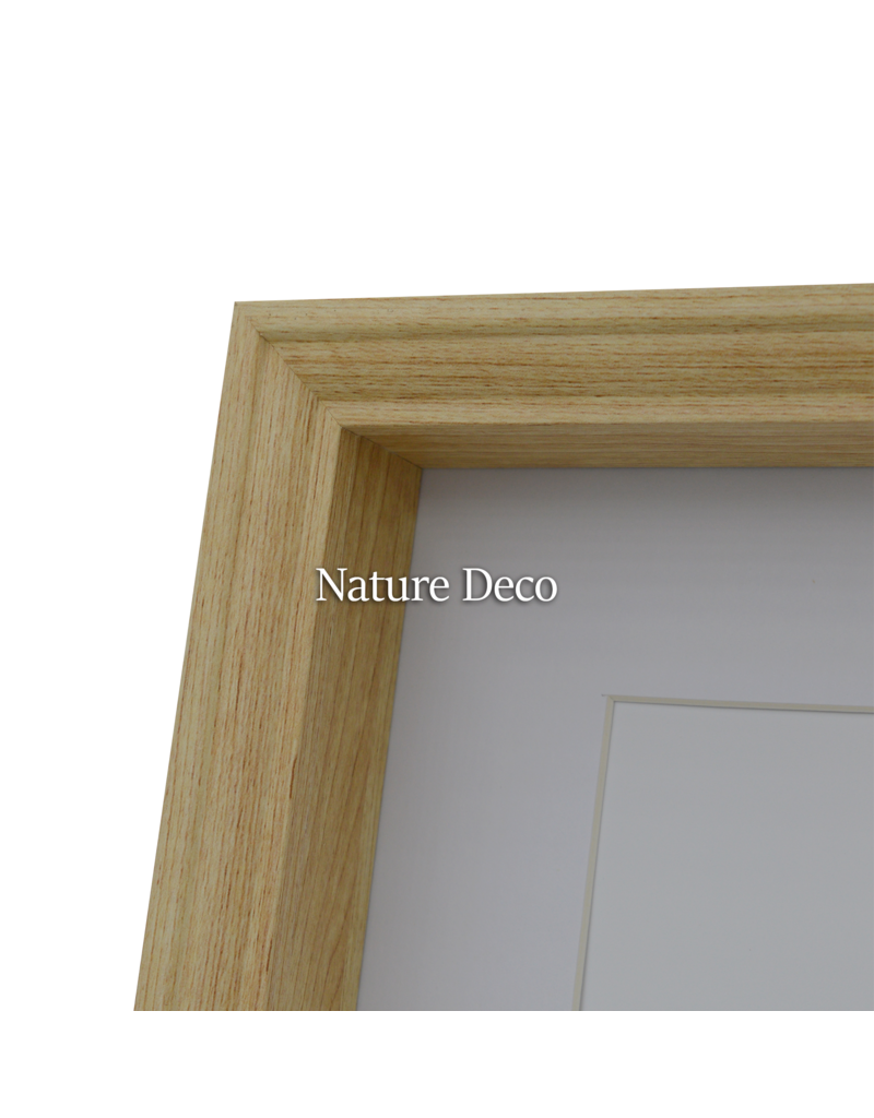 Nature Deco Extra deep Elegant Frame light brown 20 x 25 x 4,5cm