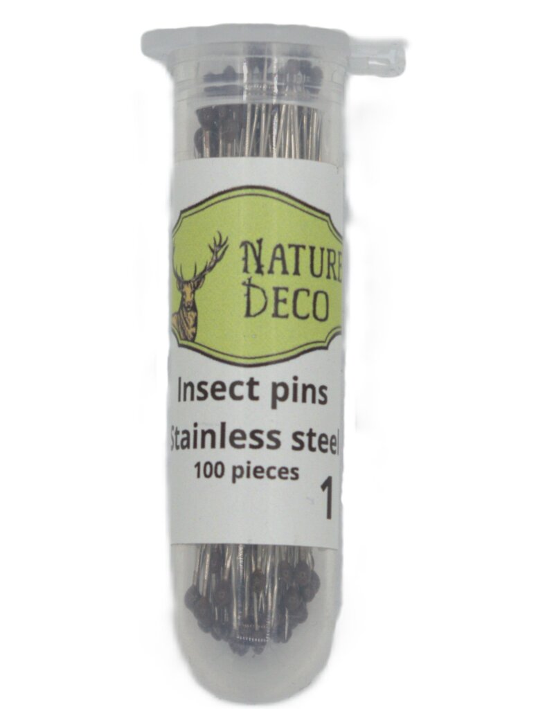 . Insecten spelden  RVS maat 1