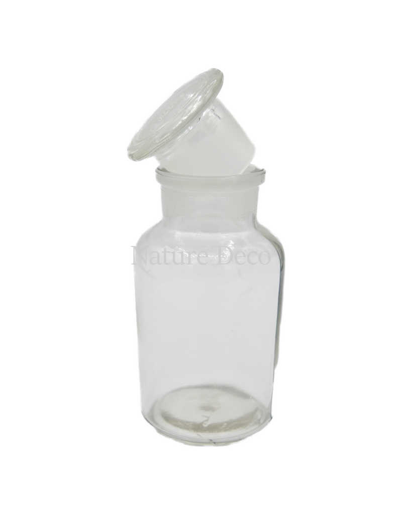 . Apotheker fles 125 ml 11 x 6 cm
