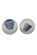 . Sodalite in resin ball