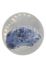 . Sodalite in resin ball