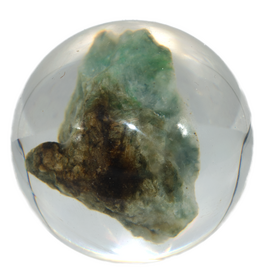 . Fluorite in resin ball