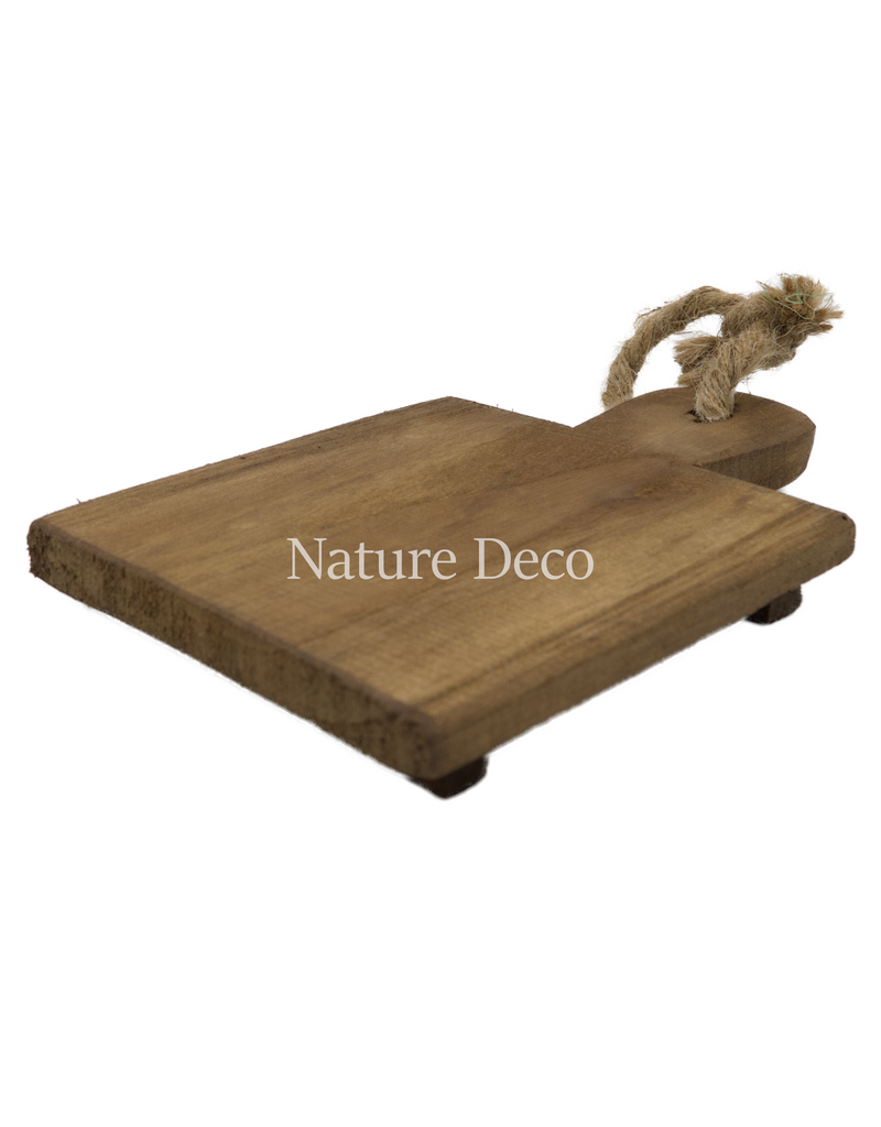. wooden serving board 15,5 x 11 x 1.5 cm