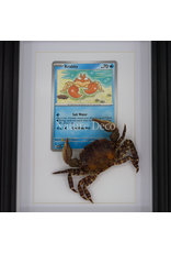 Nature Deco Pokemon collectie: Krabby in elegante lijst