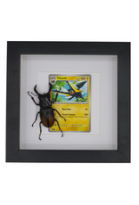Nature Deco Pokemon collectie: Vikavolt in luxe 3d lijst