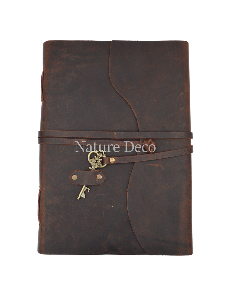 . Leather notebook large