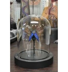Nature Deco Polybothris sumptuosa gemma spread in led glass dome