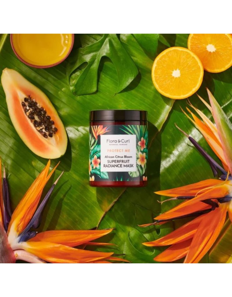 FLORA & CURL African Citrus Superfruit Radiance Mask